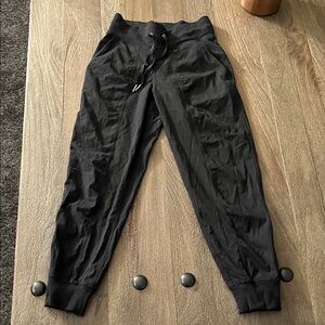 lululemon athletica black dance studio joggers